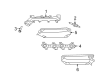 Dodge Durango Exhaust Manifold Gasket Diagram - 53032833AH