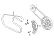 Chrysler Idler Pulley Bolt Diagram - 6101614