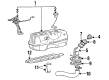 Dodge Ram 50 Fuel Level Sensor Diagram - MB415682