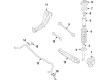 Chrysler 200 Sway Bar Kit Diagram - 68089521AA