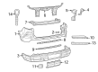 2022 Jeep Grand Cherokee Bumper Diagram - 68580796AA