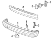 Dodge Aries Bumper Diagram - 4334003