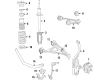 Chrysler Control Arm Diagram - 4895669AB