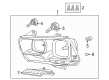 Dodge Charger Headlight Diagram - 57010410AF