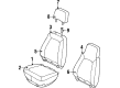 1999 Jeep Cherokee Seat Cushion Diagram - RG711AZAA