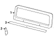 Jeep Wrangler Windshield Diagram - 4741094