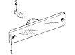 1994 Jeep Wrangler Side Marker Light Diagram - 56001424