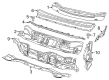 Jeep Front Cross-Member Diagram - 68081974AK