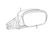 Chrysler Car Mirror Diagram - 4805980AI