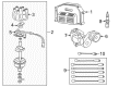 2003 Dodge Dakota Engine Control Module Diagram - 56040467AD