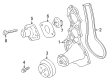 Jeep Water Pump Pulley Diagram - 53007154