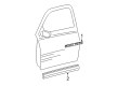 2005 Dodge Dakota Door Moldings Diagram - 5HC48ZKJAB