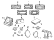 Jeep Car Speakers Diagram - 5081669AC
