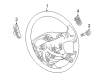 2004 Dodge Ram 3500 Steering Wheel Diagram - YV251DVAB