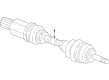 2019 Jeep Cherokee Axle Shaft Diagram - 68307684AA