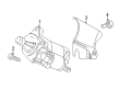 Dodge Durango Starter Motor Diagram - 4801852AB