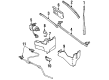 Jeep Wrangler Wiper Pivot Diagram - 55154891