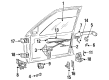 Jeep Window Regulator Diagram - 4798379AB