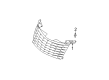 Chrysler PT Cruiser Grille Diagram - 5179089AB