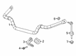 2019 Ram 1500 Sway Bar Link Diagram - 68399870AB