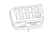 2007 Dodge Caliber Engine Cover Diagram - 4891714AB