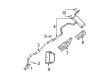 Chrysler Sebring Exhaust Pipe Diagram - 5085329AD
