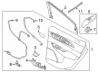 Dodge Hornet Door Handle Diagram - 7MS58U00AA