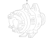 Jeep Wrangler Alternator Diagram - 68533357AB