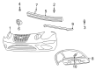 Chrysler Air Deflector Diagram - 4805052