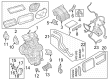 Jeep Heater Core Diagram - 68567720AA