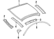 Chrysler Cirrus Door Seal Diagram - 4646881AB
