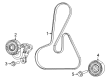 Jeep Idler Pulley Bolt Diagram - 6510142AA