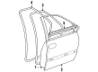 Chrysler Grand Voyager Door Seal Diagram - 4675601