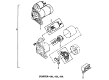 Jeep Wrangler Starter Motor Diagram - 56041914AC