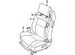1998 Chrysler Sebring Seat Cushion Diagram - PR811K5