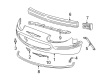 Chrysler Concorde Air Deflector Diagram - 4574821