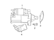 Jeep Wrangler Starter Motor Diagram - 4801850AA