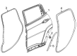 Jeep Compass Door Seal Diagram - 68242120AA