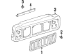 1998 Jeep Cherokee Grille Diagram - 5EM65VEA