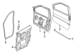 Ram ProMaster City Door Seal Diagram - 68400038AA