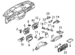 Dodge Sprinter 2500 Ashtray Diagram - 5124226AA