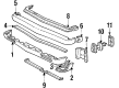 Chrysler Air Deflector Diagram - 4676257