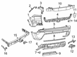2022 Jeep Cherokee Bumper Diagram - 68407903AA