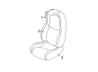 2003 Dodge Viper Seat Cushion Diagram - XD021X9AA
