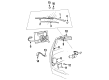 Jeep Cherokee Wiper Blade Diagram - 1BP00671AA