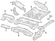 2021 Jeep Renegade Rear Crossmember Diagram - 68472031AA