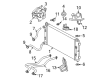 Chrysler Radiator Diagram - 5017619AA