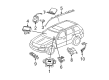 Jeep Air Bag Control Module Diagram - 56038801AD