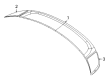 Dodge Spoiler Diagram - 5NN79TZZAB