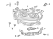 Ram Headlight Diagram - 68360182AC